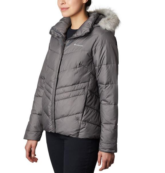 Columbia Womens Insulated Jacket Sale UK - Peak to Park Jackets Grey UK-258109